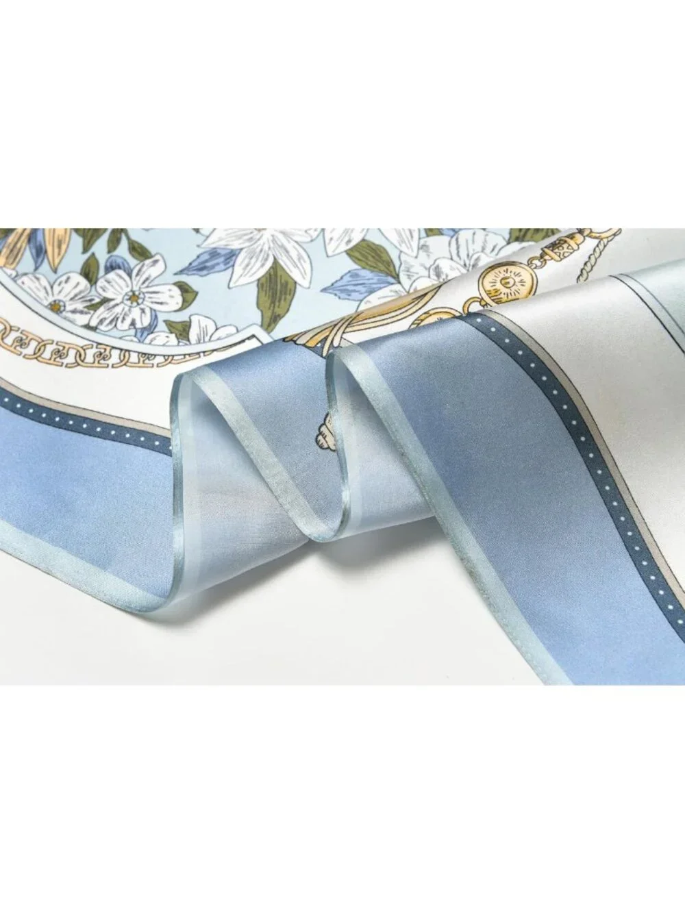 Luxurious 100% Mulberry Silk Scarf - 35